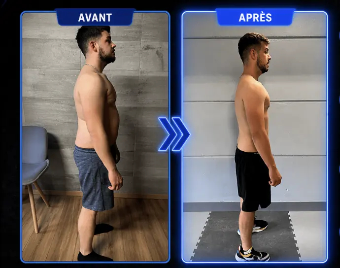 Perte de poids homme profil — coaching sportif Thionville